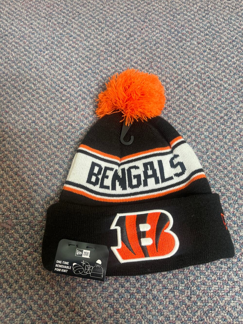 Cincinatti Bengals Beanie Stocking Hat New